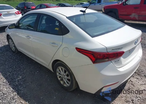 2018 Hyundai Accent Sel from USA, damaged, VIN 3KPC24A39JE024104